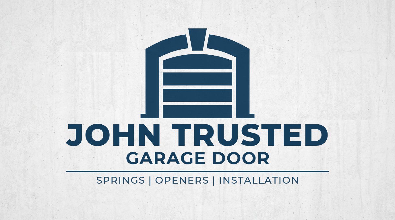 John Trusted Garage Door Logo